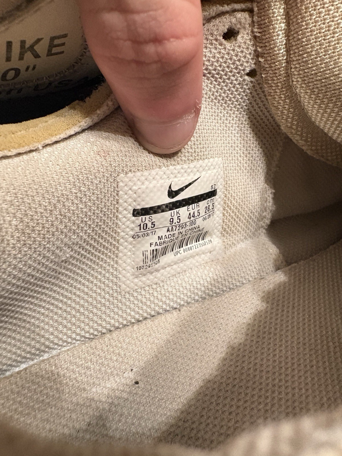 Off-White Air Max 90 Size 10.5 thumbnail 7