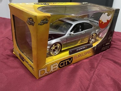 Jada 1/24 2005 BMW M3 E46 AC Schnitzer S3 Silver Rare Model Car