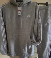 Mens Nike GREY TRACKSUIT SIZE LARGE BNWT FROM JD'S