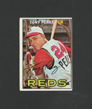 1967 Topps Tony Perez #476 ~~ Reds Hall of Fame ~~ Tough SP