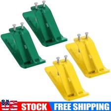 2PCS Tractor Bucket Protector Heavy Duty Bucket Ski Edge Protectors for Snow