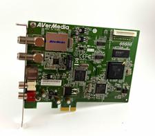 AVerMedia M791-B PCIe x1 TV Tuner Video Capture Card Coax S-Video RCA