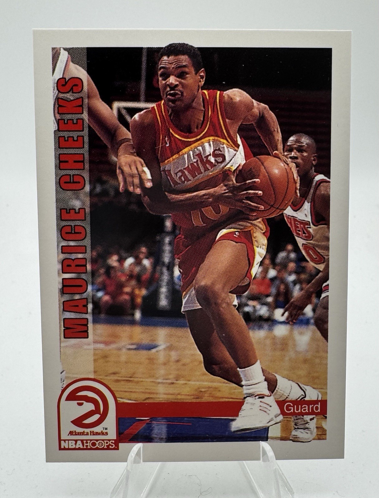 1992-93 NBA Hoops Maurice Cheeks Card #2 Atlanta Hawks HOF