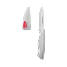 Classic 3.5-inch Stainless Steel Paring Knife with Self-Sharpening Sleeve