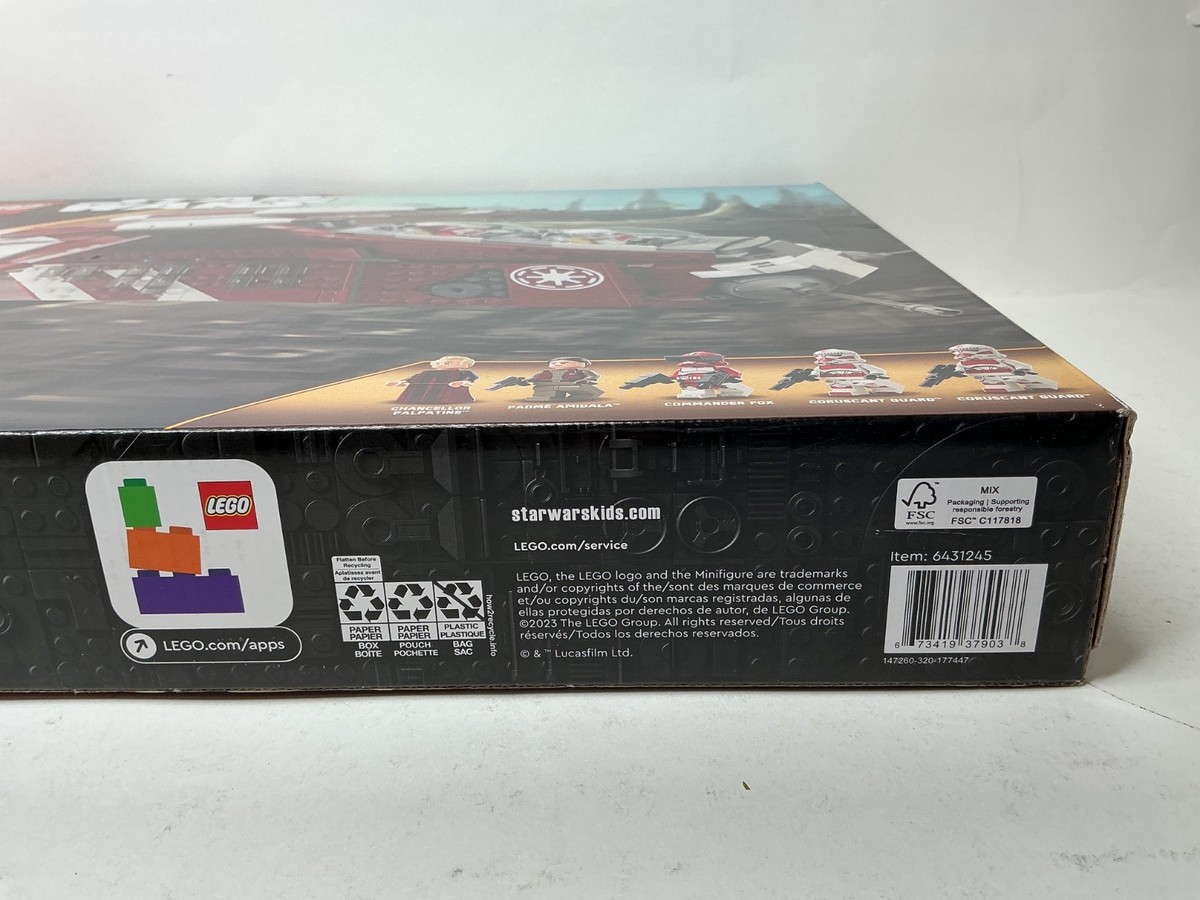 LEGO Star Wars 75354 Coruscant Guard Gunship [NEW/SEALED] | eBay
