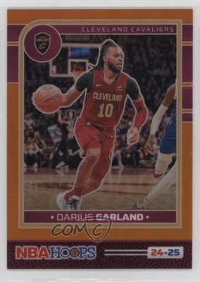 2024-25 Panini NBA Hoops Premium Orange Prizm 46/199 Darius Garland #162 k8q