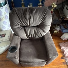 Brown kids recliner   