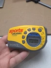 New ListingVintage Sony Sports Walkman FM AM RadioWrist Arm Band Fitness Yellow Works