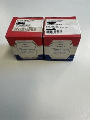 2 X Meiwa Ölfilter 16097-1002 oil filter Kawasaki KZ305 - EX305 #27708 - Bild 1 von 4