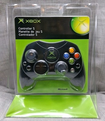 NEW Sealed Original Xbox Controller S Black 2002 Malaysia K86-00001 Mitsumi OEM
