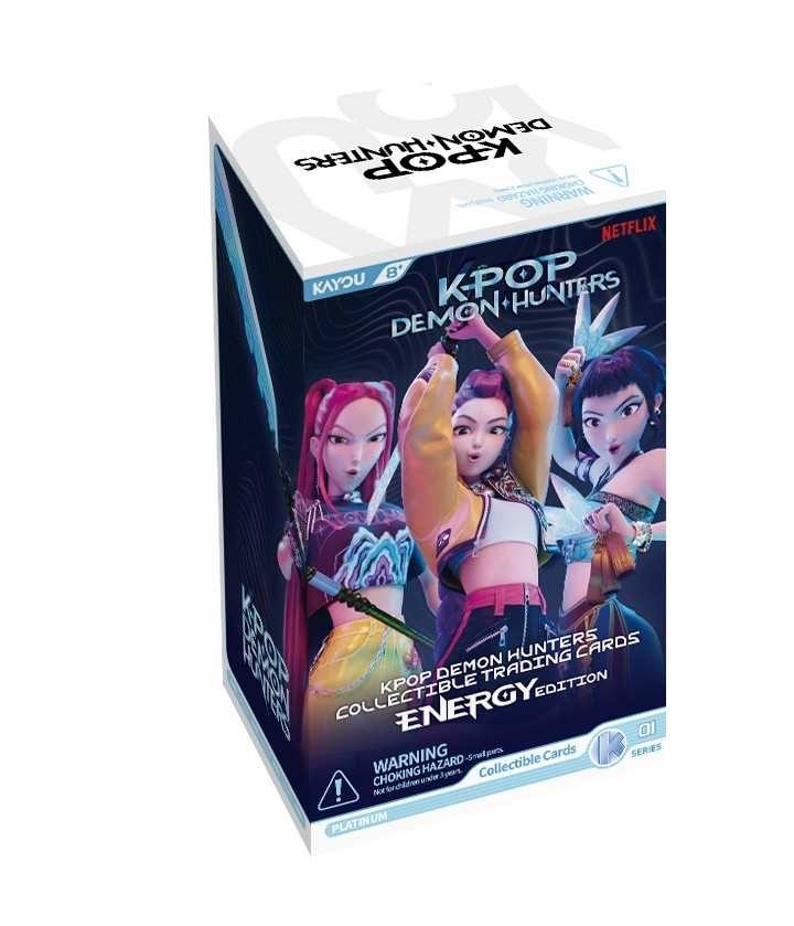 K-Pop Demon Hunters-Collectible Trading Cards-Energy Edition Foil Box
