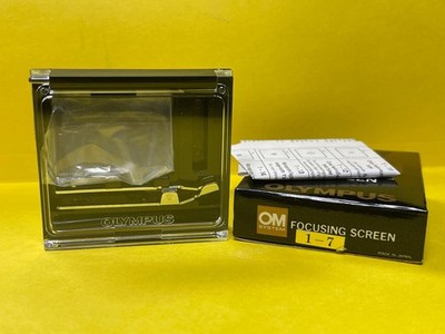 NEW!! Olympus OM Focusing Screen 1-7  From JAPAN. Box opened, verified 1-7 NEW!