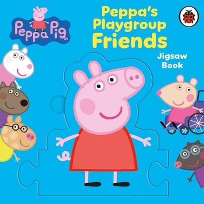 Peppa Pig: Peppa's Playgroup Friends Jigsaw Book | englisch