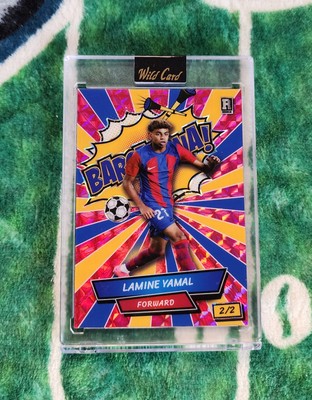 2024 WILD CARD LAMINE YAMAL RC 2/2 | eBay