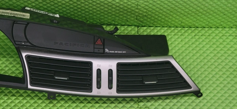 🔥04-07 Chrysler Pacifica painel de instrumentos painel de instrumentos painel velocímetro moldura preta - Imagem 4 de 4