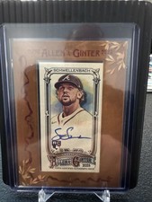 2025 Topps Allen & Ginter -Framed Mini Autographs Spencer Schwellenbach (AU, RC)