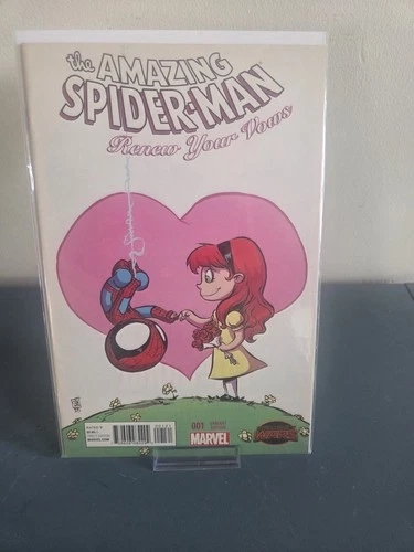 Amazing Spider-Man Renew Your Vows #1 VF+ NM Skottie Young Variant