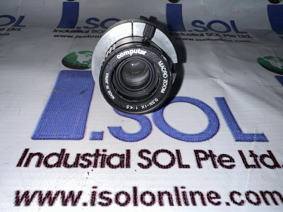 Computar MLM-3XMP Macro Zoom 0.3X~1X 1:4.5 C-Mount Lens Machine Vision CCD Cam - Image 3 of 4