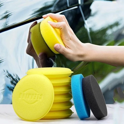 10Pcs 15Pcs Cleaning Polishing Pads Set Car Waxing Sponge Foam Applicator Paint