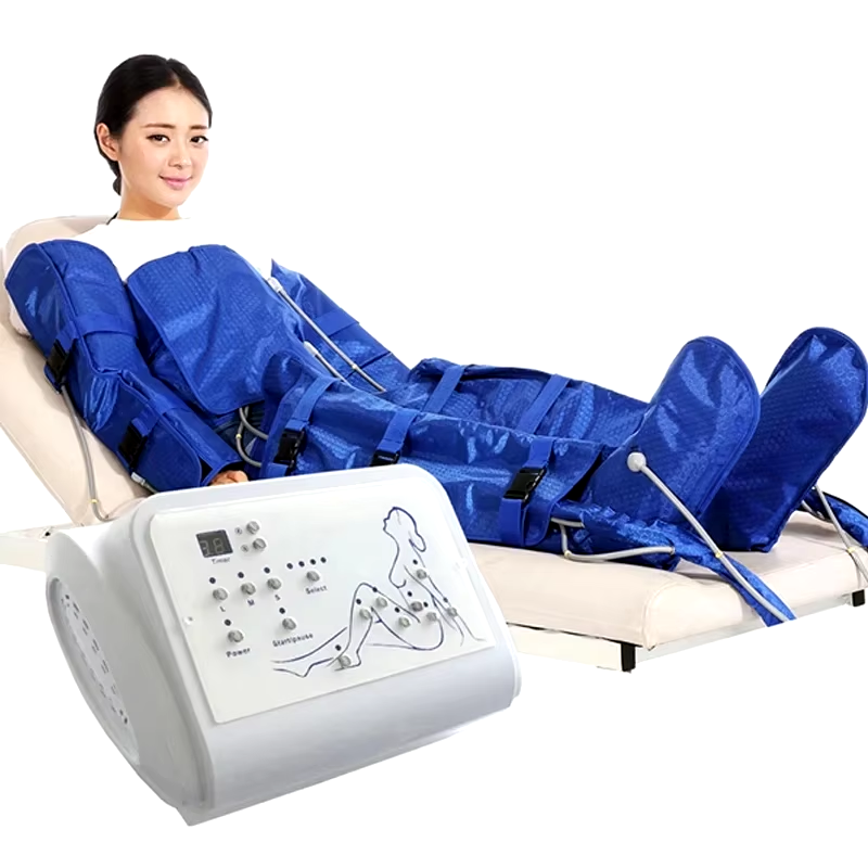 Air Wave Pressure Vacuum Therapy Machine for Lymphatic Drainage and