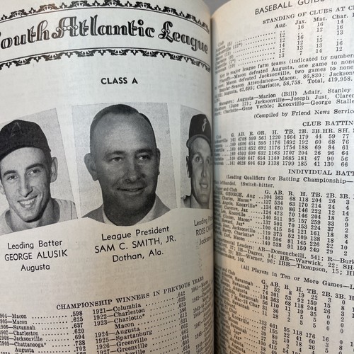 VTG book baseball official guide 1959 edition complied JG Taylor Spink - Picture 8 of 9