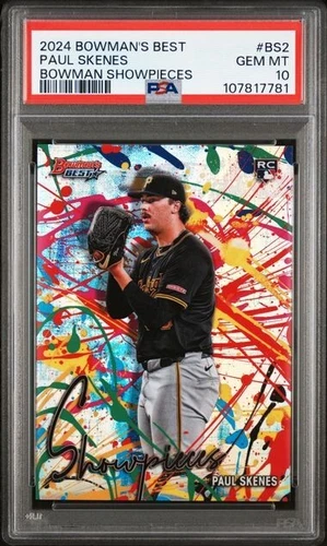 2024 Paul Skenes Bowman’s Best Showpieces Rookie 🔥 PSA 10 🔥GEM MINT🔥