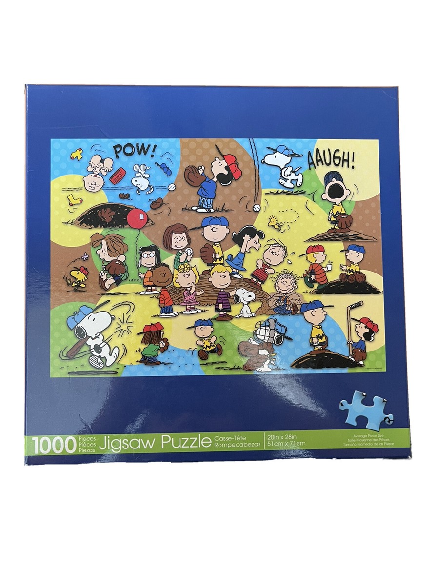 未開封スヌーピーベースボールパズル1000ピース PEANUTS SNOOPY BASEBALL PUZZLE LETS PLAY BALL 1000 Piece Jigsaw