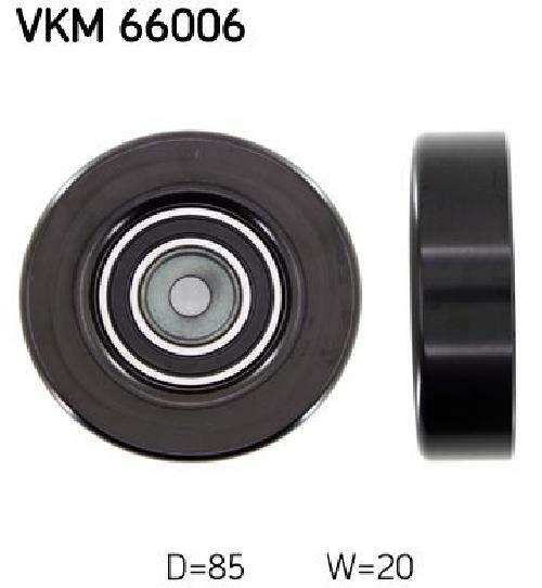 Original Skf Umlenk-/FüHrungsrolle Keilrippenriemen Vkm 66006 FüR Suzuki-image