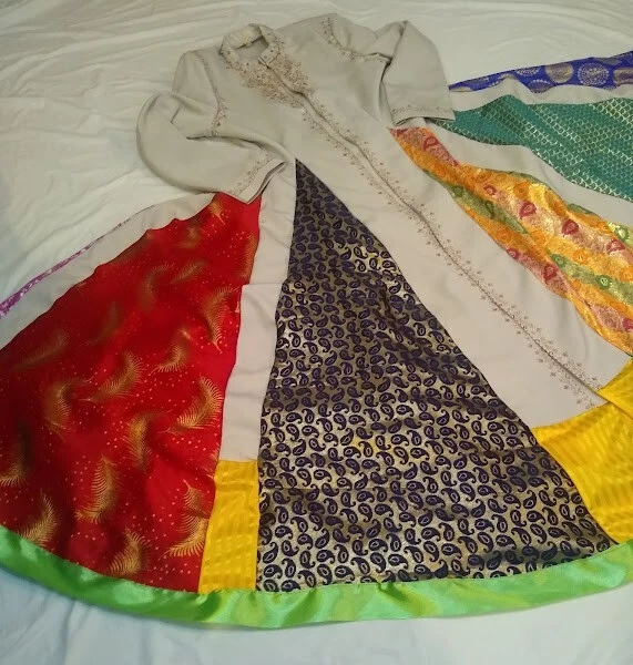 Chip multicoloured beauty/ Amazing Joseph musical pantomime dreamcoat costume - Image 3 of 4