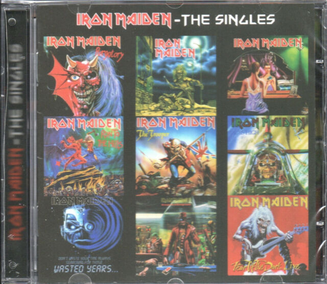Iron Maiden CD The Singles Brand New Sealed Rare