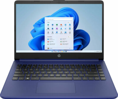 HP 14'' (64GB SSD, Intel Celeron N, 1.1 GHz, 4GB) Laptop - Indigo Blue...