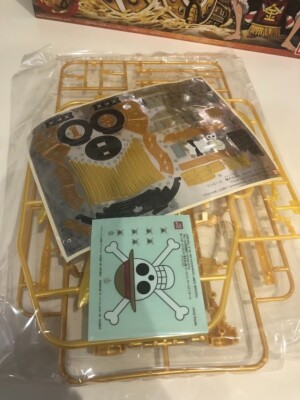BANDAI One Piece Thousand Sunny plastic model FILM GOLD release