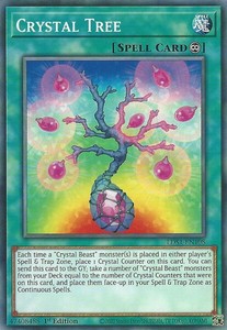 Crystal Tree - LDS1-EN108 - Common - 1st Edition x3 - Near Mint