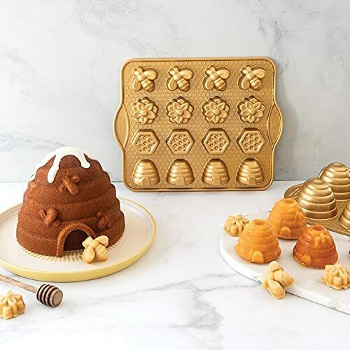 Nordic Ware Beehive Cake Pan, One, Gold | eBay