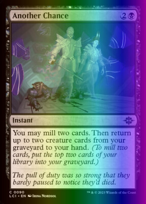 MTG Another Chance (90/535) The Lost Caverns of Ixalan LP FOIL