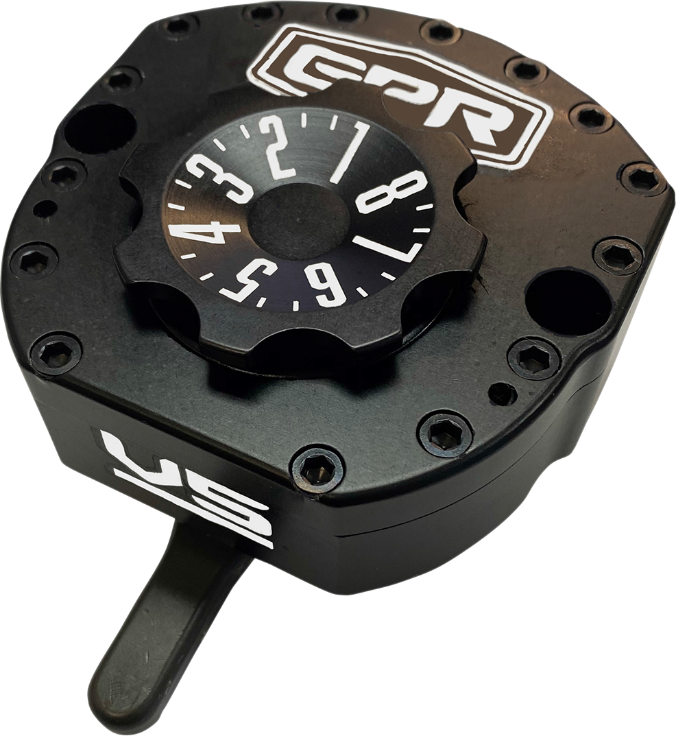 GPR V5 Front Steering Damper Black for Yamaha YZF-R6 2006-2007 5