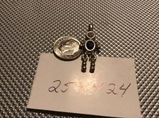 STERLING SILVER .925 BIRTHSTONE Red Boy CHARM