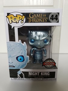 funko pop game of thrones metallic night king