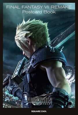 FINAL FANTASY VII REMAKE Post Card Book Game Art Illustration
