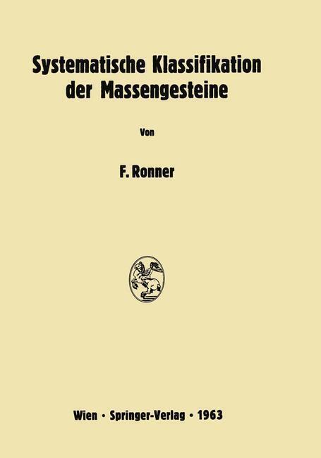 Thumbnail - Systematische Klassifikation Der Massengesteine | Buch | 9783709181041