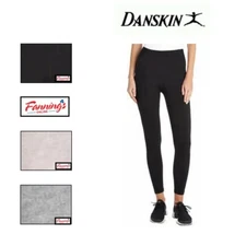  Danskin Womens Active High Waist Waisted LEGGING Yoga Pant |D41