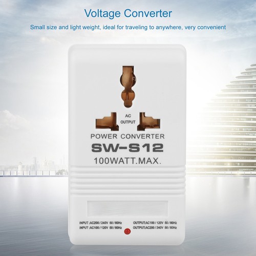 100W 110V/120V To 220V/240V Voltage Converter Transformer (CN Standard Plug) - Picture 5 of 7