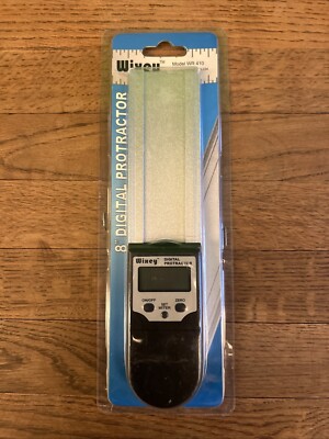 8''/ 200mm Digital Protractor Angle Finder Bevel Magnetic Wixey Gauge WR410