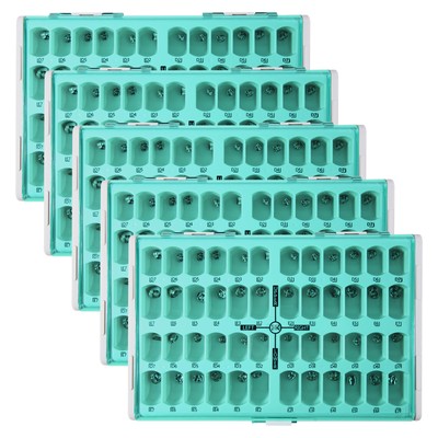 5Box Dental Kids Crown Stainless Steel Primary Molar Crowns Pediatric Crown