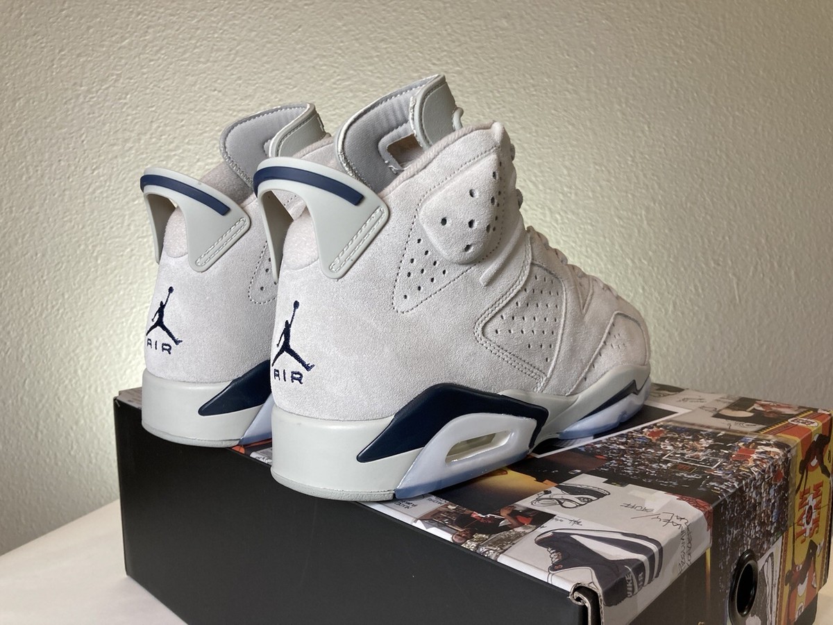 シューズ(男性用) Nike Air Jordan 6 Magnet and Navy AIR JORDAN 6 RETRO / Men's Size 11 / CT8529012 / Magnet