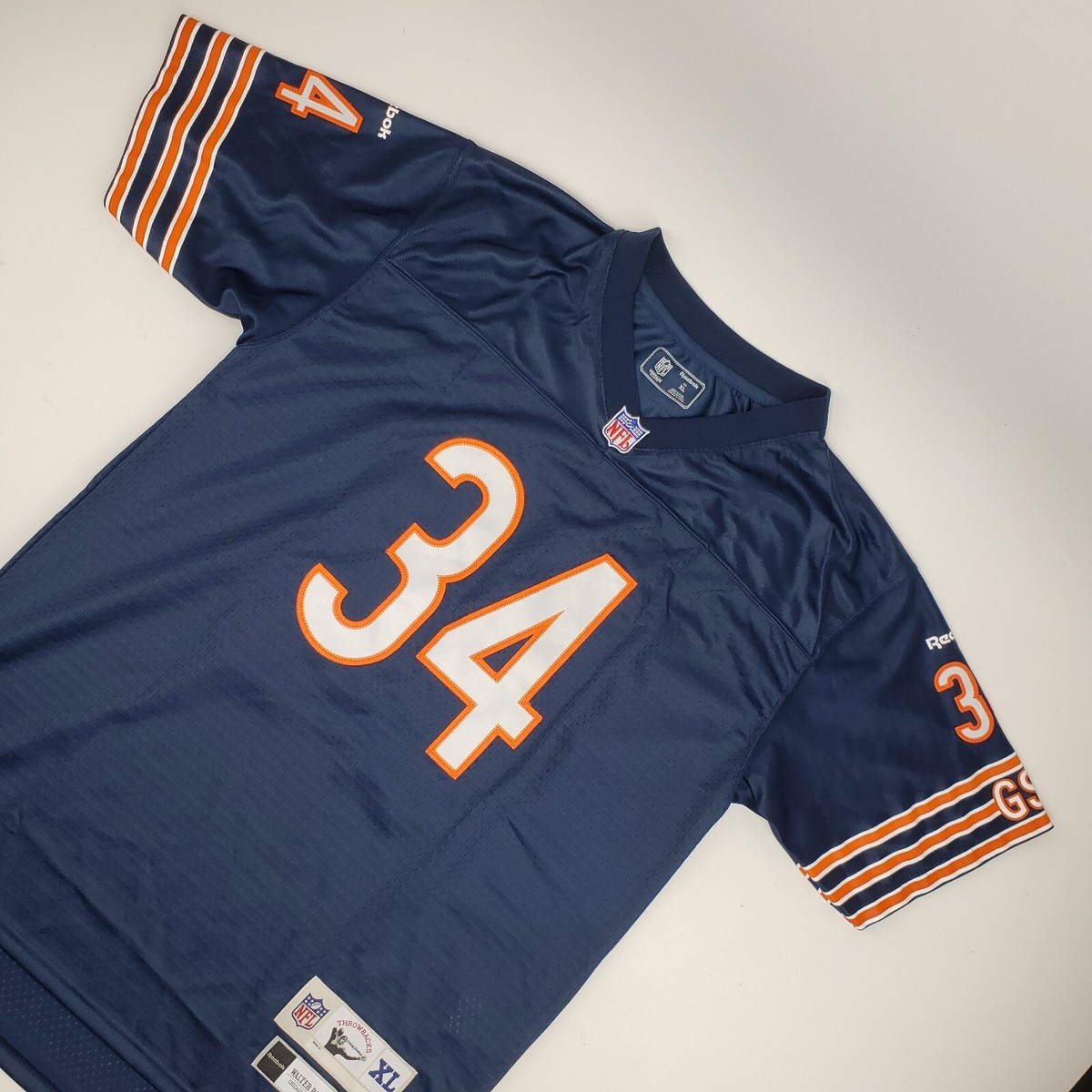 Vintage Y2K Reebok Walter Payton Chicago Bears Jersey Throwback