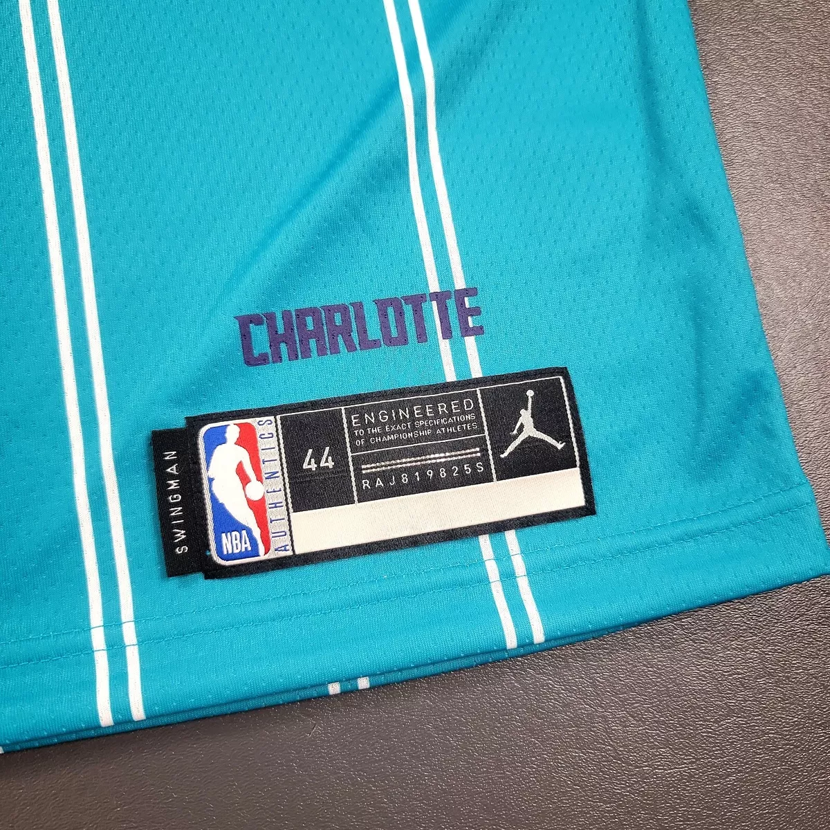 Men's Jordan Brand LaMelo Ball Teal Charlotte Hornets Authentic Player Jersey - Icon Edition