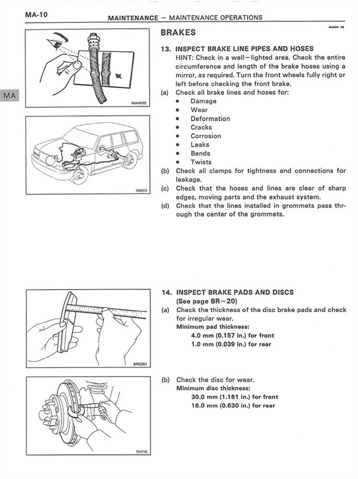 Toyota Land Cruiser 1994 manual de reparación de taller Foto 3 de 4