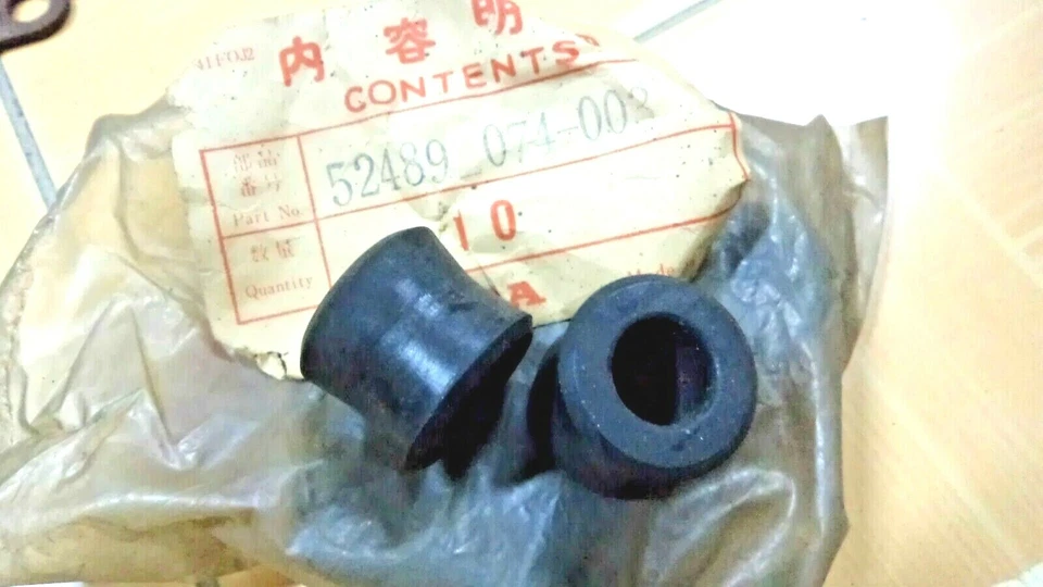 Amortisseur arrière bush Honda CN250 SA50 SA50P SE50P SL90 SL100 NOS x2 - Photo 1/1