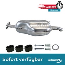 Auspuff Endschalldämpfer Opel Astra G CC 1.4 1.6 1.8 2.0 16V Endtopf